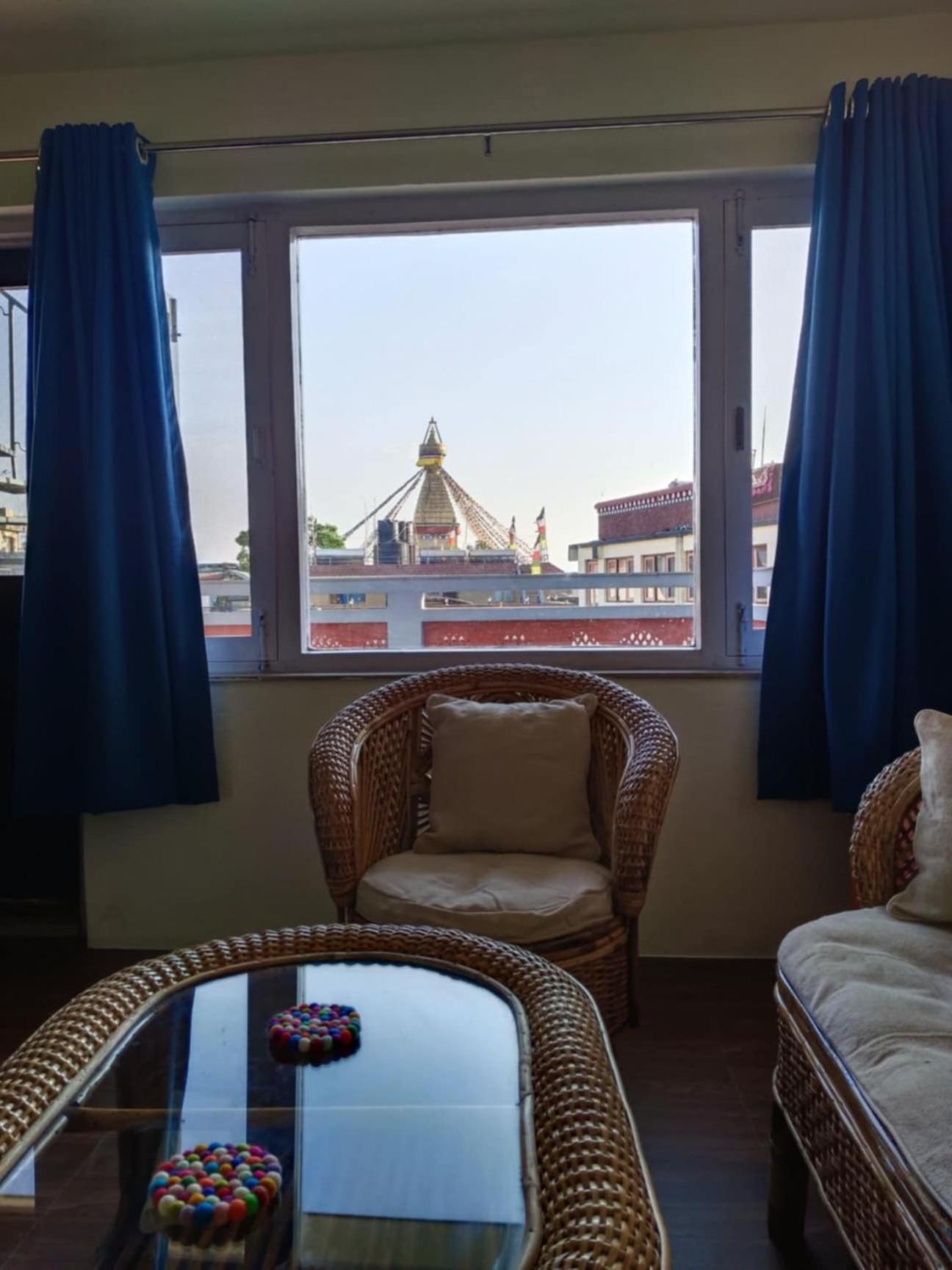 Boudha View With Terrace Apartment Kathmandu Exterior foto